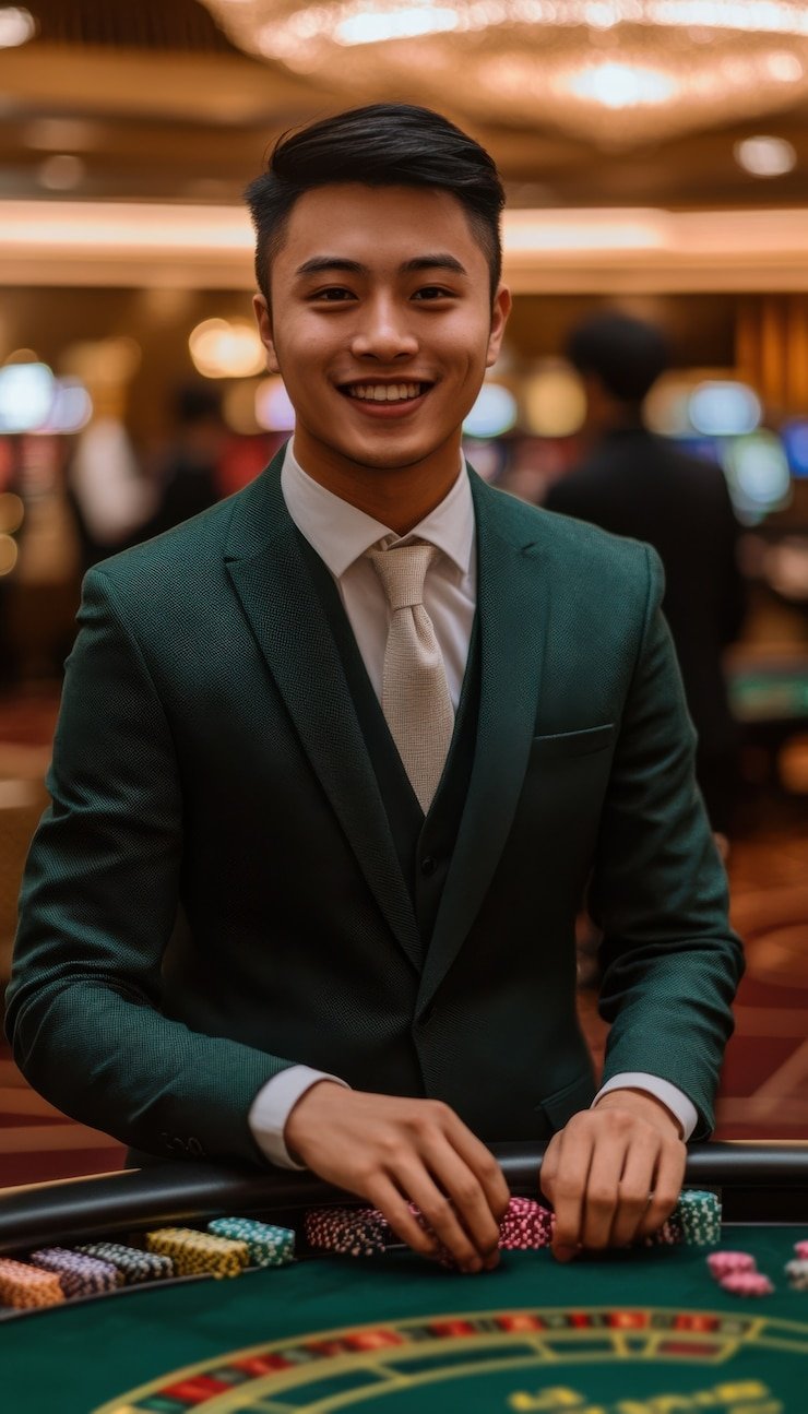Kartu Blackjack bergaya hangat